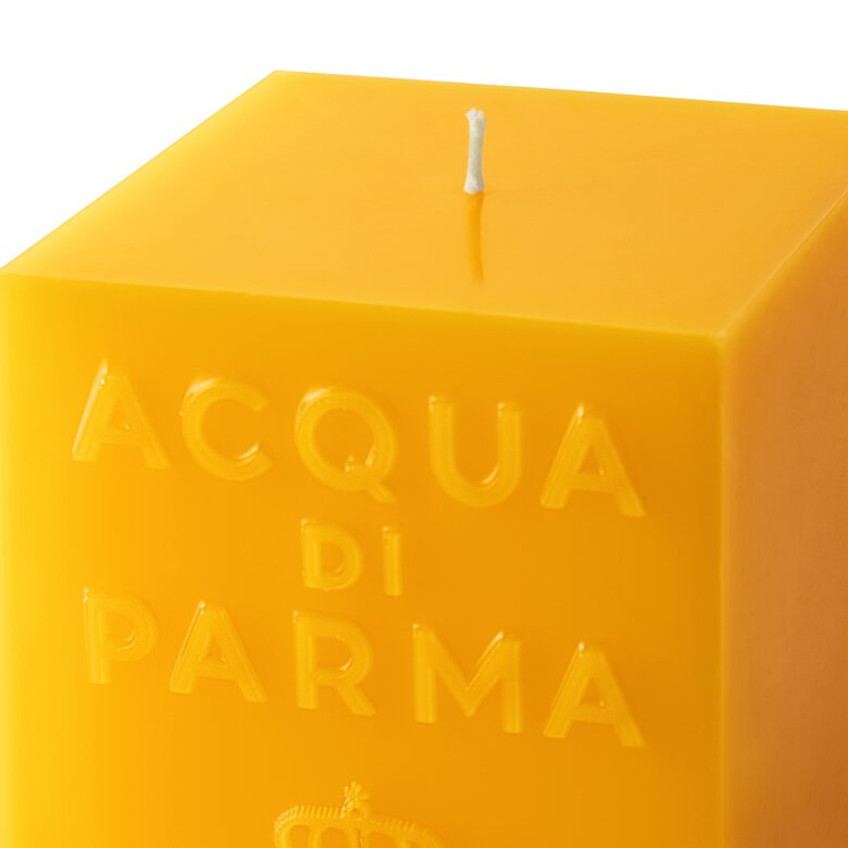 Yellow Cube Candela Profumata
