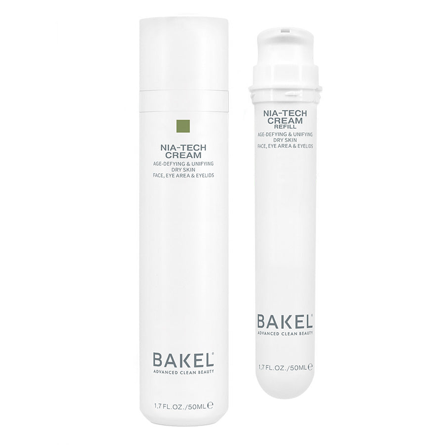 Nia Tech Cream Dry Skin Case & Refill 50 ml