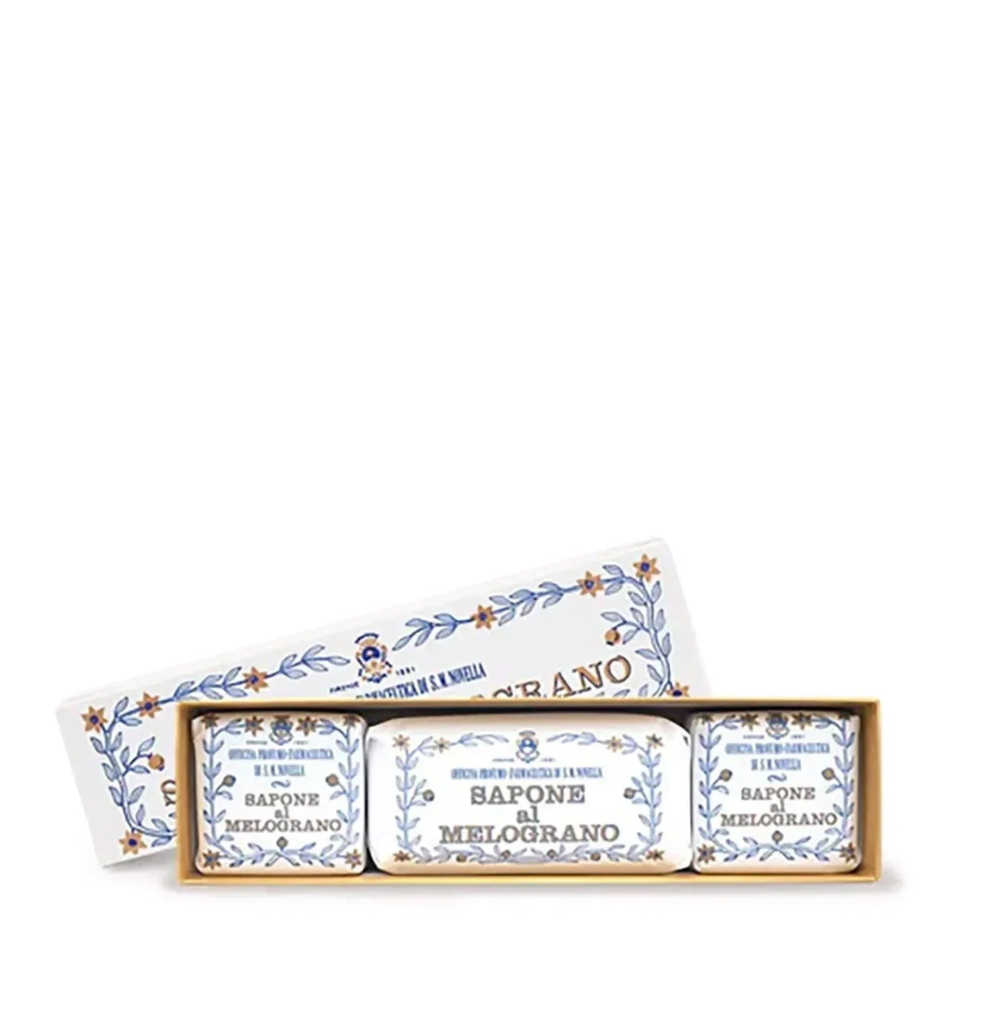 Melograno sapone scatola 3 pz